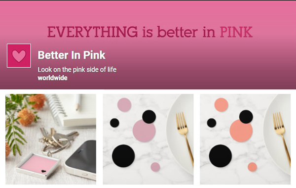 Trending store - Better in Pink